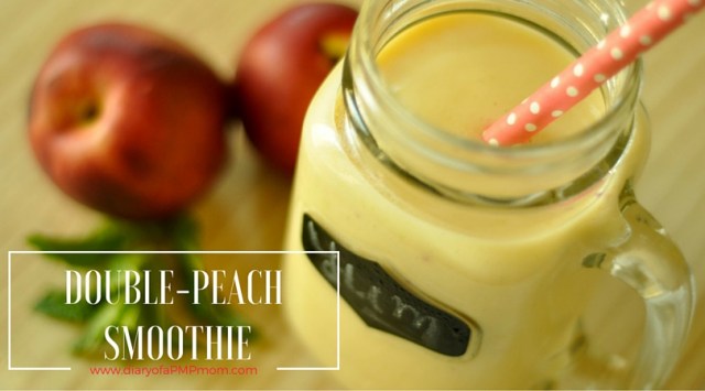 DOUBLE PEACH SMOOTHIE