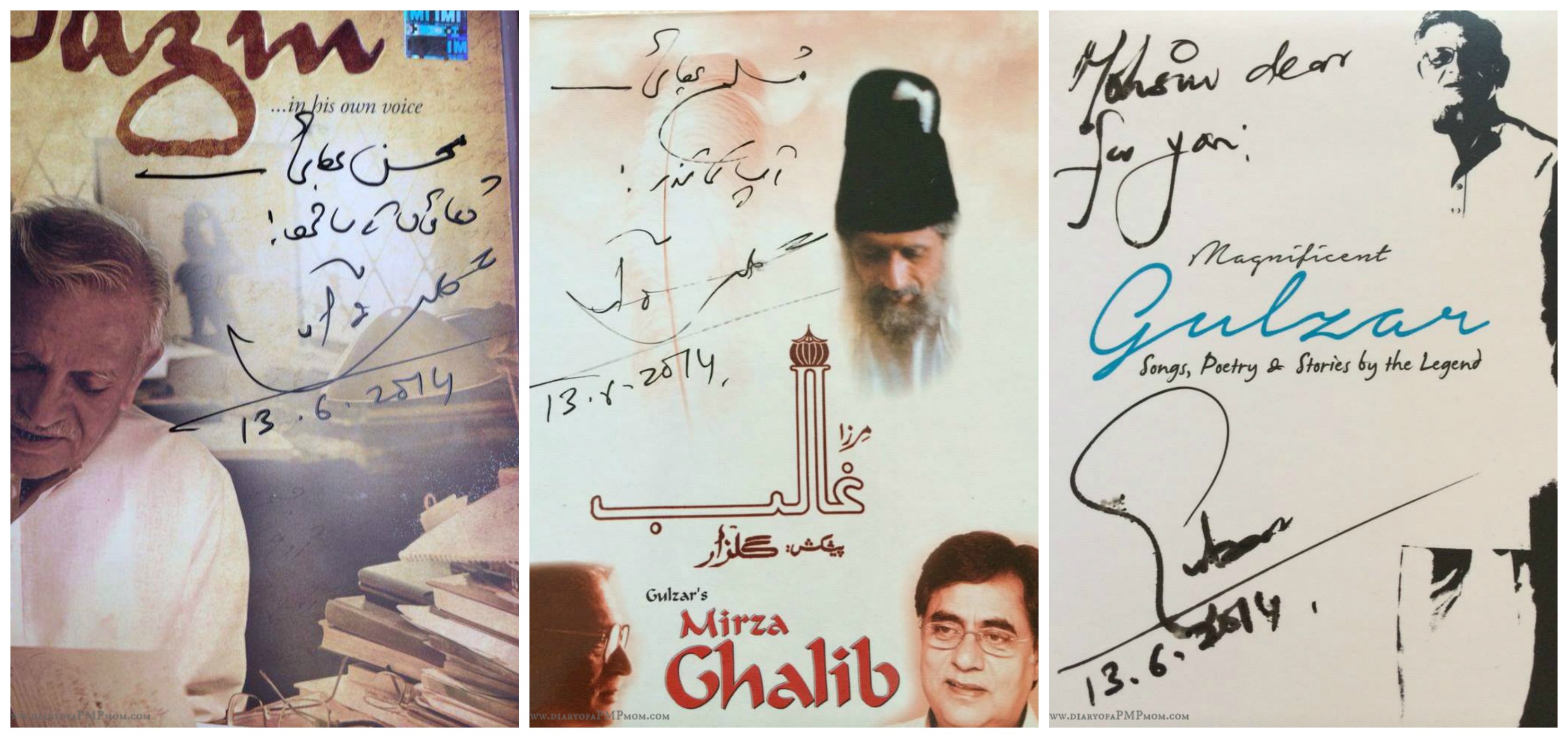 Gulzar Rahi Meeting Gulzar… – DIARY OF A PMP MOM