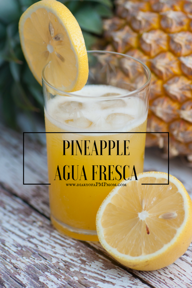 PINEAPPLE AGUA FRESCA