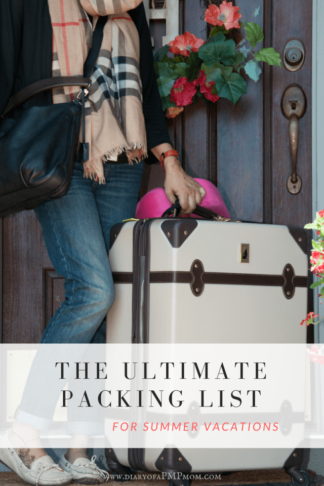 The ULTIMATE PACKING LIST FOR SUMMER-3